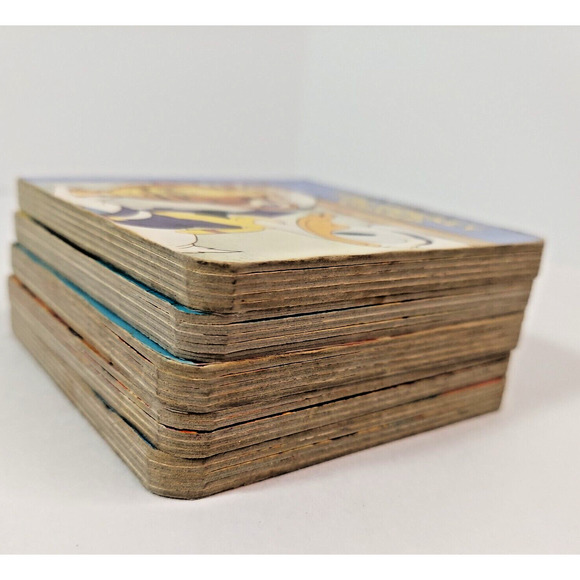 5 x Walt Disney Mini Board Book Lot 1986 Vintage Chatham River Set Mickey Pluto - Picture 6 of 8